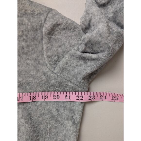 Charter Club Scottie Sweater Womens Large Grey Fuzzy Soft Cozy Novelty Intimates - Picture 5 of 6